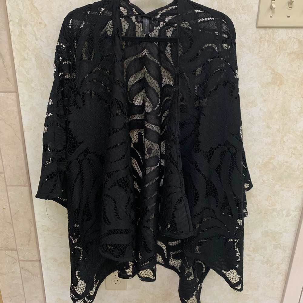 Black Lace Shaw